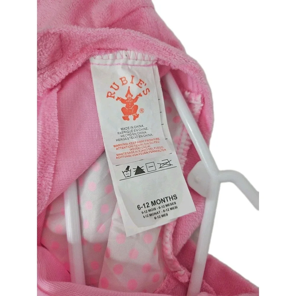 Rubies Infant Size 6-12 Months Pink Unicorn 2 Piece Halloween Costume - Picture 8 of 8